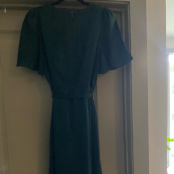 Lulus Green Midi Dress - Picture 5 of 9